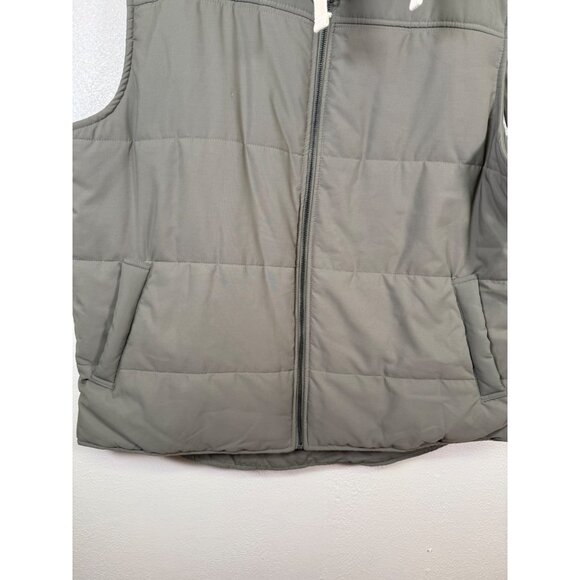 George Men's and Big Men's Hooded Vest Puffer Size 2Xl Green - Picture 6 of 15